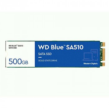 SSD WESTERN DIGITAL SA510 500GB M.2 SATA 3.0 Write speed 510 MBytes/sec Read speed 560 MBytes/sec 2.38mm TBW 200 TB MTBF 1750000