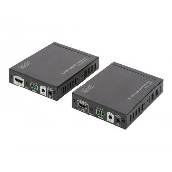 DIGITUS Professional DS-55504 4K HDMI Extender Set - Video-, Audio-, Infrarot- und serielle Erweiterung - HDBaseT