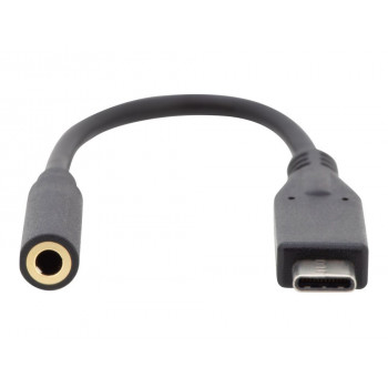 DIGITUS Adapter USB-C auf Klinkenstecker - 20 cm
