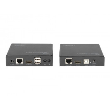 DIGITUS DS-55505 - Extender Set - KVM-/Audio-/USB-Extender - HDBaseT 2.0