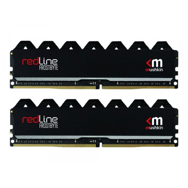 Mushkin Redline - DDR4 - Kit - 32 GB: 2 x 16 GB - DIMM 288-PIN - 3200 MHz / PC4-25600 - ungepuffert Mushkin Redline - DDR4 - Kit - 32 GB: 2 x 16 GB - DIMM 288-PIN - 3200 MHz / PC4-25600 - ungepuffert