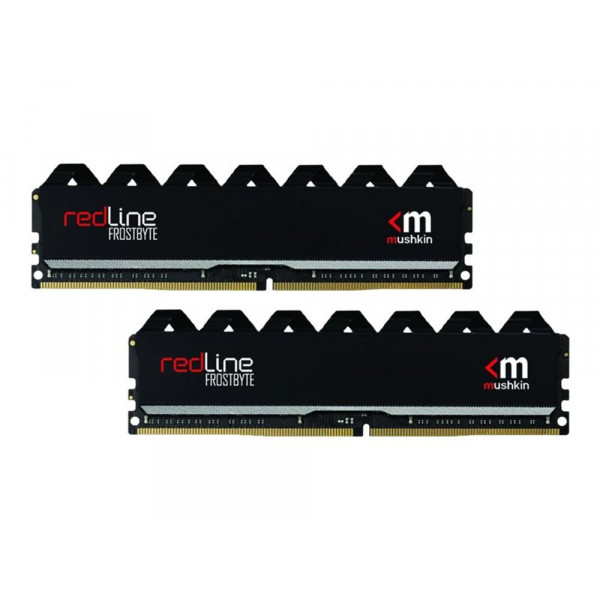 Mushkin Redline - DDR4 - Kit - 16 GB: 2 x 8 GB - DIMM 288-PIN - 3200 MHz / PC4-25600 - ungepuffert Mushkin Redline - DDR4 - Kit - 16 GB: 2 x 8 GB - DIMM 288-PIN - 3200 MHz / PC4-25600 - ungepuffert