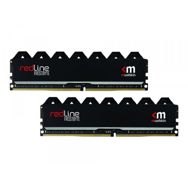 Mushkin Redline - DDR4 - Kit - 32 GB: 2 x 16 GB - DIMM 288-PIN - 3200 MHz / PC4-25600 - ungepuffert Mushkin Redline - DDR4 - Kit - 32 GB: 2 x 16 GB - DIMM 288-PIN - 3200 MHz / PC4-25600 - ungepuffert