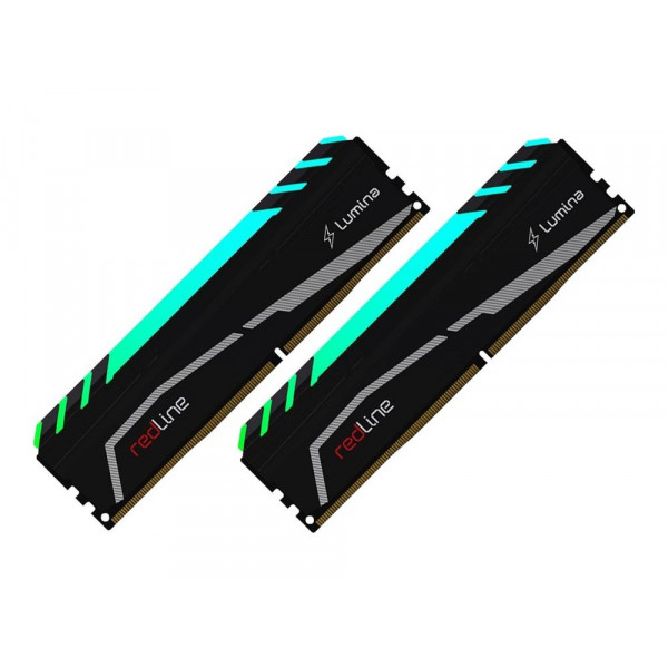 Mushkin Redline Lumina - DDR4 - Kit - 16 GB: 2 x 8 GB - DIMM 288-PIN - 3600 MHz / PC4-28800 - ungepuffert Mushkin Redline Lumina - DDR4 - Kit - 16 GB: 2 x 8 GB - DIMM 288-PIN - 3600 MHz / PC4-28800 - ungepuffert