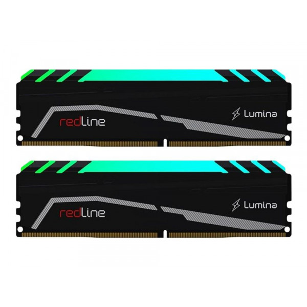 Mushkin Redline Lumina - DDR4 - Kit - 32 GB: 2 x 16 GB - DIMM 288-PIN - 2666 MHz / PC4-21300 - ungepuffert Mushkin Redline Lumina - DDR4 - Kit - 32 GB: 2 x 16 GB - DIMM 288-PIN - 2666 MHz / PC4-21300 - ungepuffert