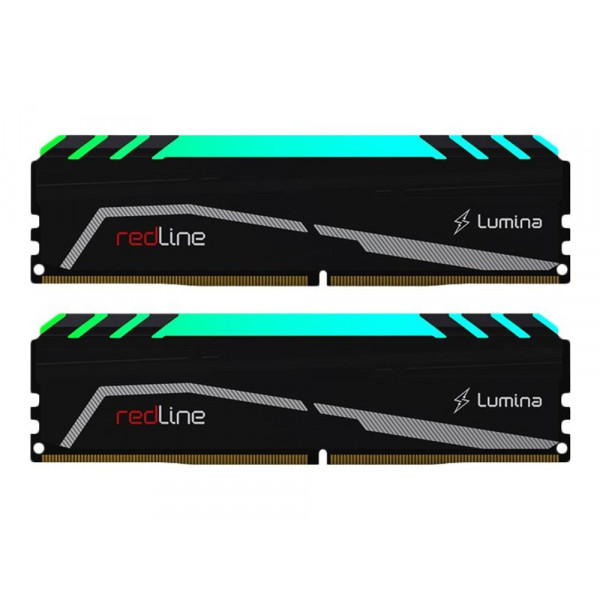 Mushkin Redline Lumina - DDR4 - Kit - 64 GB: 2 x 32 GB - DIMM 288-PIN - 3200 MHz / PC4-25600 - ungepuffert Mushkin Redline Lumina - DDR4 - Kit - 64 GB: 2 x 32 GB - DIMM 288-PIN - 3200 MHz / PC4-25600 - ungepuffert