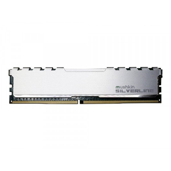 Mushkin Silverline - DDR4 - Kit - 32 GB: 2 x 16 GB - DIMM 288-PIN - 2400 MHz / PC4-19200 - ungepuffert Mushkin Silverline - DDR4 - Kit - 32 GB: 2 x 16 GB - DIMM 288-PIN - 2400 MHz / PC4-19200 - ungepuffert