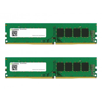 Mushkin Essentials - DDR4 - Kit - 32 GB: 2 x 16 GB - DIMM 288-PIN - 2933 MHz / PC4-23400 - ungepuffert