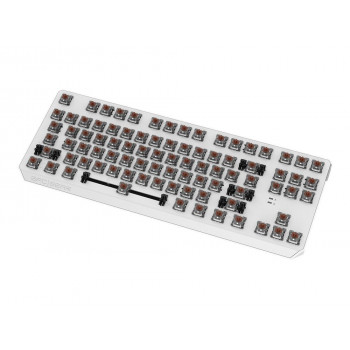SPC Gear GK630K Tournament Kailh Brown RGB Onyx White - Tastatur - QWERTY - USA