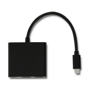 Adapter Qoltec 50430 (USB typu C - USB typu C , 0,20m, kolor czarny)