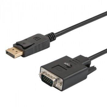 Kabel SAVIO CL-92 (DisplayPort M - D-Sub (VGA) M, 1,8m, kolor czarny)