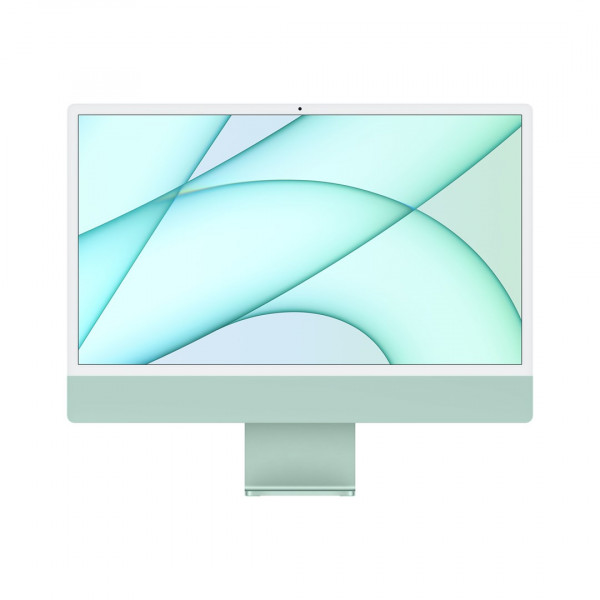 Apple 24-inch iMac with Retina 4.5K display: Apple M1 chip with 8-core CPU and 8-core GPU, 256GB - Green Apple 24-inch iMac with Retina 4.5K display: Apple M1 chip with 8-core CPU and 8-core GPU, 256GB - Green