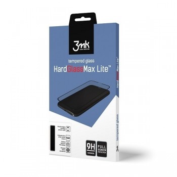 HardGlass Max Lite Samsung A71 A715 Czarny FullScreen 9H