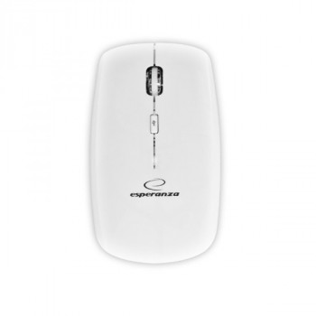 Mysz Esperanza EM120W (optyczna, 1600 DPI, kolor biały)
