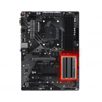Płyta główna Asrock B450 Gaming K4 (AM4, 4x DDR4 DIMM, ATX, CrossFire)