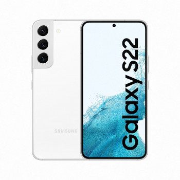 Samsung Galaxy S22 (S901) 8/128GB 6,1" Dynamic AMOLED 2X 2340x1080 3700mAh Dual SIM 5G White