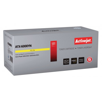 Toner Activejet ATX-6000YN (zamiennik Xerox 106R01633, Supreme, 1000 stron, żółty)