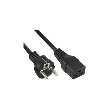 PremiumCord kabel síťový k počítači 230V 16A 1,5m  IEC 320 C19 konektor