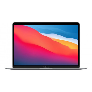 Notebook APPLE MacBook Air 13.3" 2560x1600 RAM 8GB DDR4 SSD 256GB 7-core CPU Integrated ENG macOS Big Sur Silver 1.29 kg Z127000