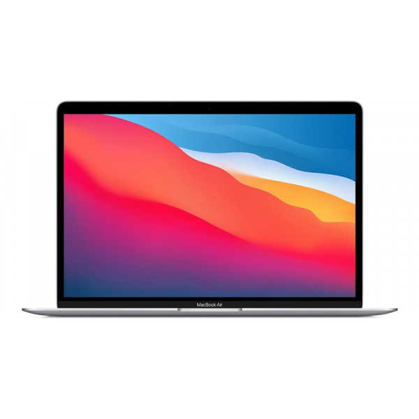 Notebook APPLE MacBook Air 13.3" 2560x1600 RAM 16GB DDR4 SSD 256GB 7-core CPU Integrated ENG/RUS macOS Big Sur Silver 1.29 kg Z1 Notebook APPLE MacBook Air 13.3" 2560x1600 RAM 16GB DDR4 SSD 256GB 7-core CPU Integrated ENG/RUS macOS Big Sur Silver 1.29 kg Z1