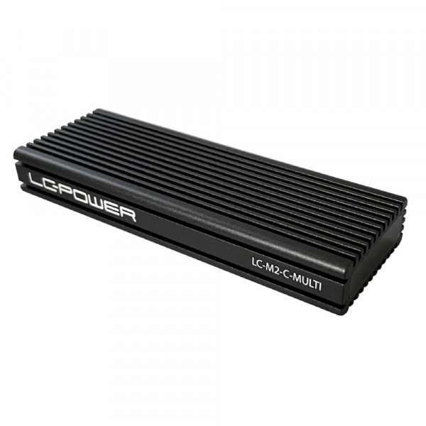 LC-Power Speichergehäuse LC-M2-C-MULTI - NVMe/SATA SSD - USB 3.2 LC-Power Speichergehäuse LC-M2-C-MULTI - NVMe/SATA SSD - USB 3.2