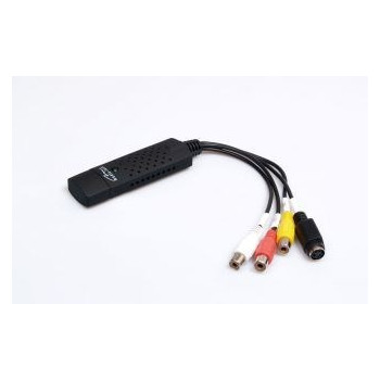 Kabel Media tech MT4169 (S-Video F - USB M, 0,20m, kolor czarny)
