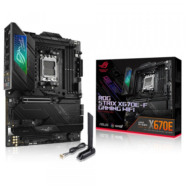 Mainboard ASUS AMD X670 SAM5 ATX Memory DDR5 Memory slots 4 1xPCI-Express 3.0 1x 1xPCI-Express 4.0 16x 1xPCI-Express 5.0 16x 4xM Mainboard ASUS AMD X670 SAM5 ATX Memory DDR5 Memory slots 4 1xPCI-Express 3.0 1x 1xPCI-Express 4.0 16x 1xPCI-Express 5.0 16x 4xM