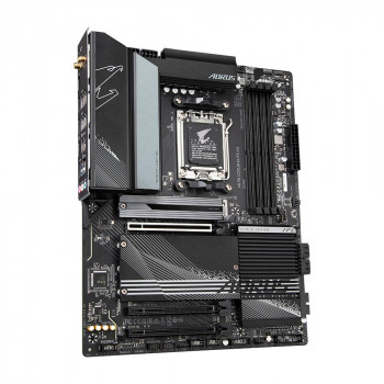 Mainboard GIGABYTE AMD X670 SAM5 ATX Memory DDR5 Memory slots 4 1xPCI-Express 3.0 16x 1xPCI-Express 4.0 16x 2xM.2 1xHDMI 4xUSB 2