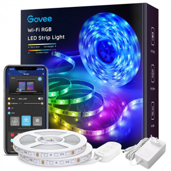 Govee H6110 10m, Taśma LED, Wi-Fi, Bluetooth, RGB