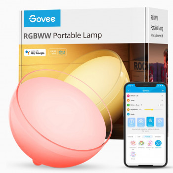 Govee H6058, Lampa LED, RGBWW, Bluetooth, Wi-Fi