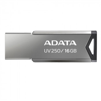 Pendrive ADATA UV250 AUV250-16G-RBK (16GB, USB 2.0, kolor srebrny)