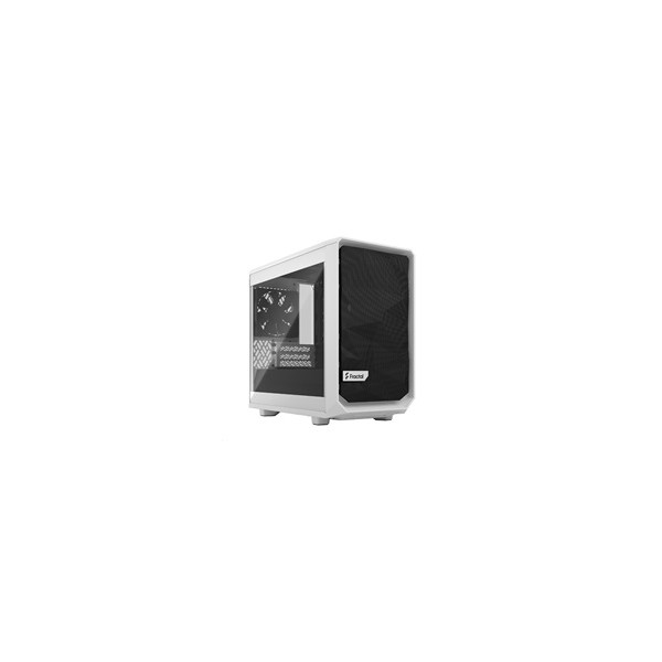 FRACTAL DESIGN skříň Meshify 2 Nano White TG Clear Tint, USB 3.1 Type-C, 2x USB 3.0, bez zdroje, miniITX FRACTAL DESIGN skříň Meshify 2 Nano White TG Clear Tint, USB 3.1 Type-C, 2x USB 3.0, bez zdroje, miniITX