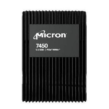 SSD MICRON SSD series 7450 PRO 7.68TB PCIE NVMe NAND flash technology TLC Write speed 5600 MBytes/sec Read speed 6800 MBytes/sec