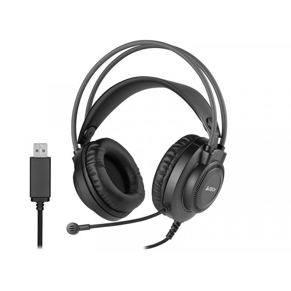 A4TECH SŁUCHAWKI FSTYLER FH200U USB CZARNE A4TSLU46816 A4TECH SŁUCHAWKI FSTYLER FH200U USB CZARNE A4TSLU46816