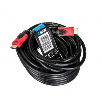 Kabel IBOX ITVFHD0510 (HDMI M - HDMI M, 10m, kolor złoty)