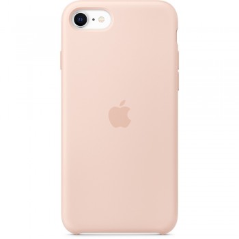 Silikonowe etui do iPhone SE piaskowy róż