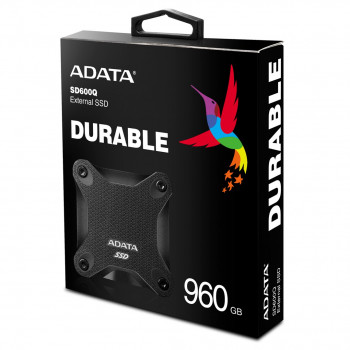 ADATA EXTERNAL SSD SD600Q 960GB USB 3.1 BLACK