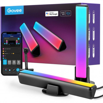 Govee H6054 Flow Pro TV, Lampy LED, RGBICWW, Wi-Fi, Alexa, Google