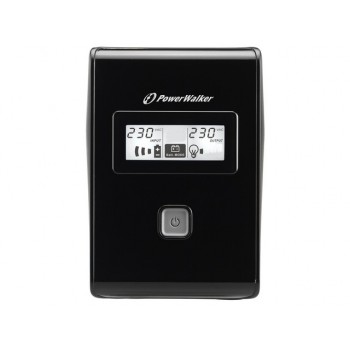 UPS POWER WALKER LINE-INTERACTIVE 850VA 2X 230V PL OUT, RJ11 IN/OUT, USB, LCD