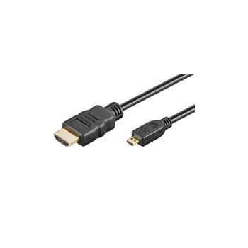 PremiumCord 4K kabel HDMI A - HDMI micro D, 2m