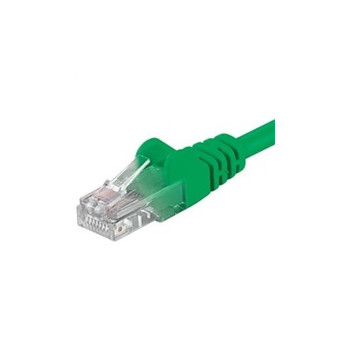 PremiumCord Patch kabel UTP RJ45-RJ45 CAT6 0.25m zelená