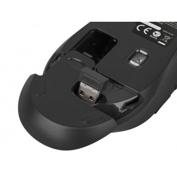 Mysz komputerowa NATEC Fury Stalker NFU-1320 (optyczna, 2000 DPI, kolor czarny)