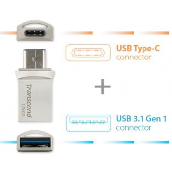 MEMORY DRIVE FLASH USB3 64GB/890 TS64GJF890S TRANSCEND