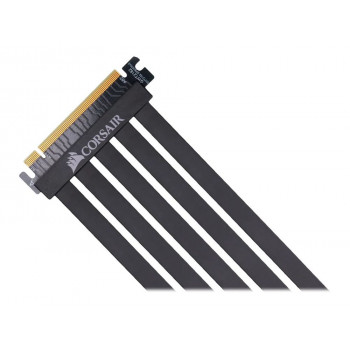 CORSAIR Premium PCIe 3.0 x16 Extension Cable - PCI Express x16 Kabel - 30 cm