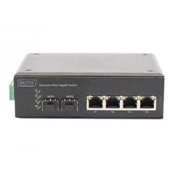 DIGITUS Professional DN-651106 - Switch - 4 Anschlüsse