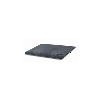 GEMBIRD Podstavec pod notebook NBS-2F15-05, pro notebooky do 15,6", LED, černý