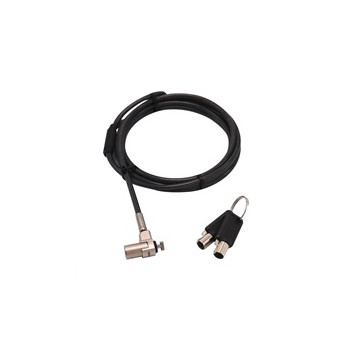 DICOTA Security Cable T-Lock Ultra Slim V2, keyed, 3x7mm slot, single
