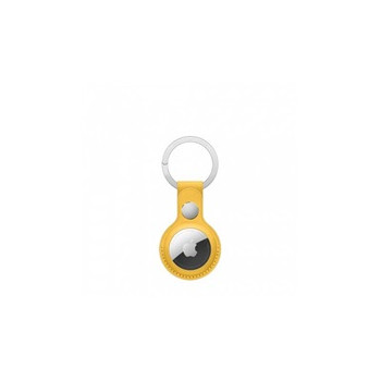 APPLE AirTag Leather Key Ring - Meyer Lemon