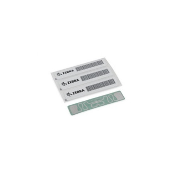 Zebra RFID Label, 60 x 25mm, White coated PP, 3 in core, 500/roll (Silverline Blade)