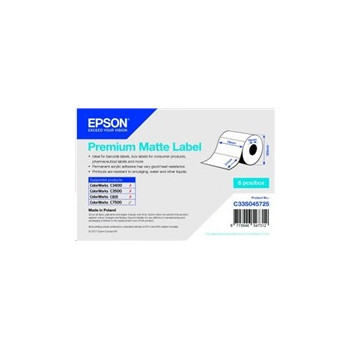 Epson label roll, normal paper, 76x51mm